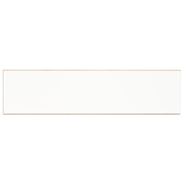 Msi Metro White Sample Glossy Ceramic Subway Wall tile - ZOR-PT-0716-SAM