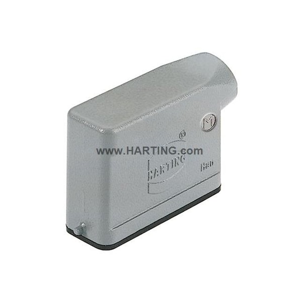 Capucha conector rectangular Harting M20, 61.2 mm de alto - 19200161540