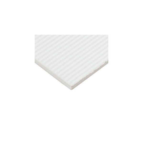 Daltile Stencil 4in x 12in Glazed Porcelain Linear Wall Tile 8.72 SQFT Per Carton, 30PK - SC32RCT412LNRMT