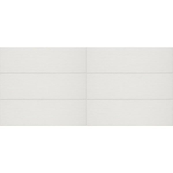 Daltile Stencil 4in x 12in Glazed Porcelain Linear Wall Tile 8.72 SQFT Per Carton, 30PK - SC32RCT412LNRMT