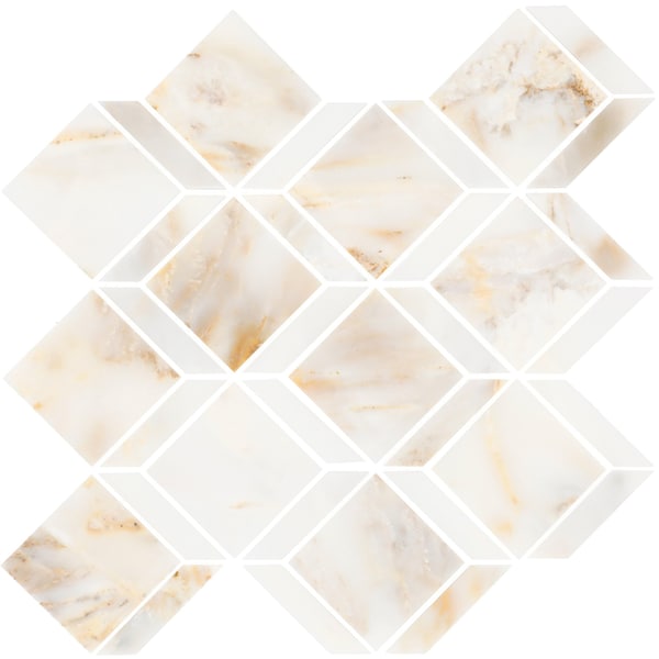 Daltile Gamma Natural Stone Balance XL Wall and Floor Mosaic Tile, 10PK - M342BALXLMSPL