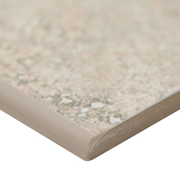 Msi Legend Gray 3 In. X 12 In. Matte Porcelain Bullnose Wall Tile, 48PK - ZOR-PT-TR-0129