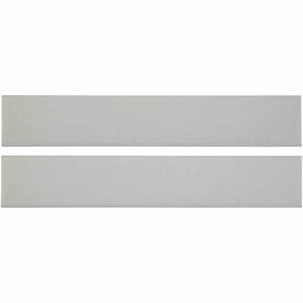 Msi Adella White Bullnose 3 In. X 18 In. Glazed Porcelain Wall Tile, 30PK - ZOR-PT-TR-0177