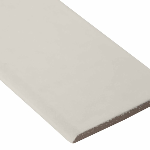 Msi Adella White Bullnose 3 In. X 18 In. Glazed Porcelain Wall Tile, 30PK - ZOR-PT-TR-0177