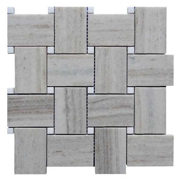 Apollo Tile Mirage 11x11 in. Polished Light Beige Wall and Floor Tile 4.13 sq ft/case, 5PK - APLSAH88B36A