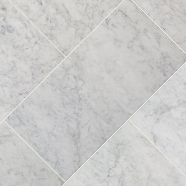 Msi Carrara White SAMPLE Polished Marble Floor And Wall Tile - ZOR-NS-0058-SAM