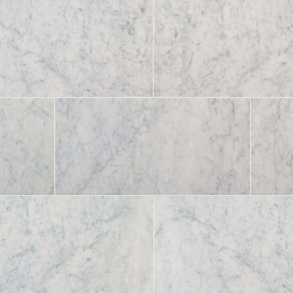 Msi Carrara White SAMPLE Polished Marble Floor And Wall Tile - ZOR-NS-0058-SAM