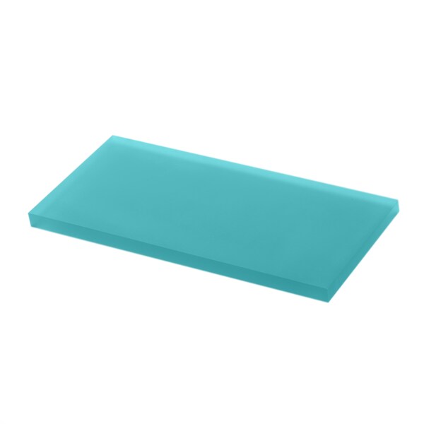 Apollo Tile Sample of 3X6 Frosted Aquamarine Subway Glass Tile 5 Sq.Ft. - APLA99041M36EC108 SAMPLE