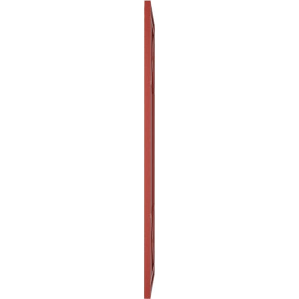 Ekena Millwork True Fit PVC Bungalow Fixed Mount Shutters, Pepper Red, 18W x 26H, PR - TFP001BG18X026MR