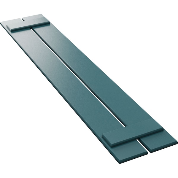 Ekena Millwork True Fit PVC, Two Board Spaced Board-n-Batten Shutters, Antigua, 11 1/4W x 30H, PR - TFP101SBF11X030AN