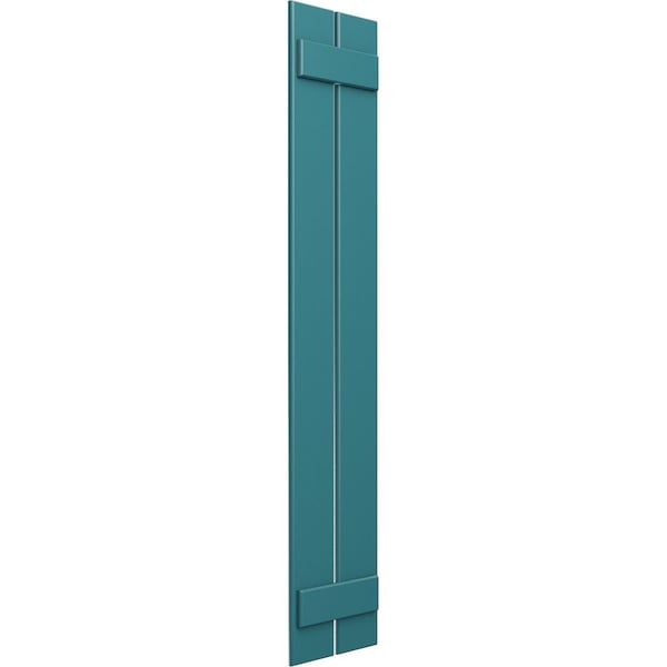 Ekena Millwork True Fit PVC, Two Board Spaced Board-n-Batten Shutters, Antigua, 11 1/4W x 30H, PR - TFP101SBF11X030AN
