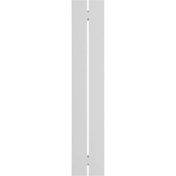 Ekena Millwork True Fit PVC, Two Board Spaced Board-n-Batten Shutters, Antigua, 11 1/4W x 30H, PR - TFP101SBF11X030AN