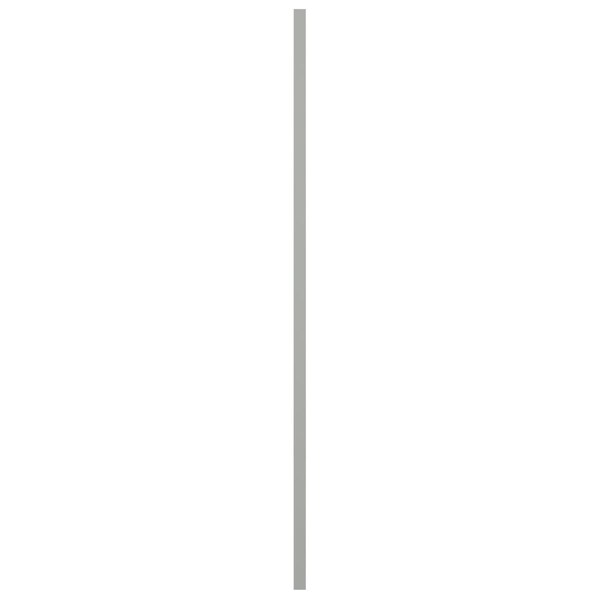Ekena Millwork True Fit PVC Cedar Park Fixed Mount Shutters, Hailstorm Gray, 15W x 74H, PR - TFP001CP15X074ST