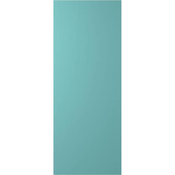 Ekena Millwork Americraft 6-Board Exterior Wood 2 Equal Panel Framed Board-n-Batten Shutters, ARW101BF621X74PTH, PR - ARW101BF621X74PTH