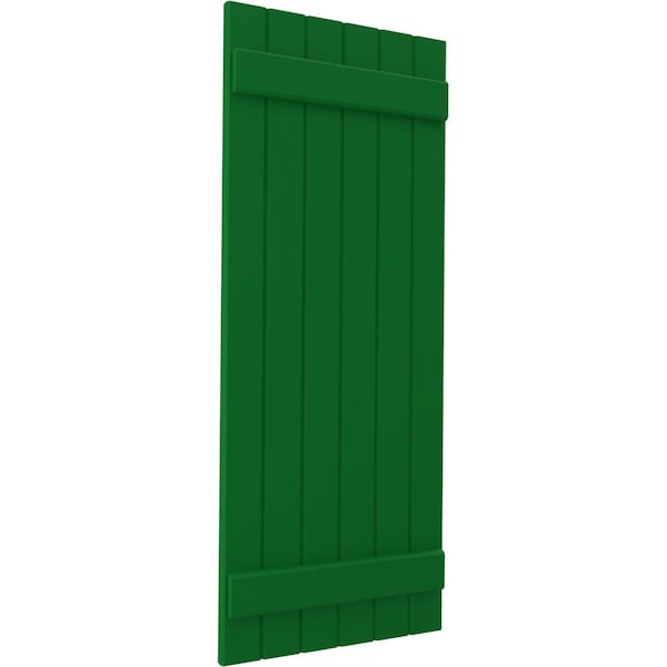 Ekena Millwork Americraft 6-Board (2 Batten) Exterior Real Wood Joined Board-n-Batten Shutters, ARW101BB621X72HGH, PR - ARW101BB621X72HGH