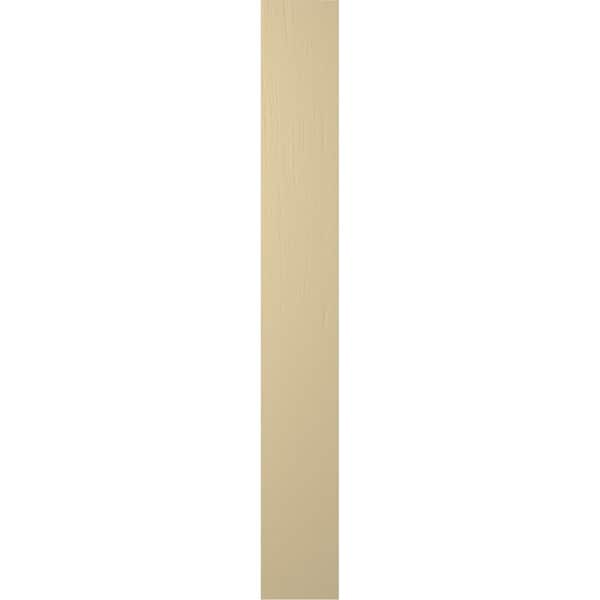 Ekena Millwork Americraft 2-Board Exterior Wood Joined Board-n-Batten Shutters w/ End Batten, ARW103BB207X42NTH, PR - ARW103BB207X42NTH
