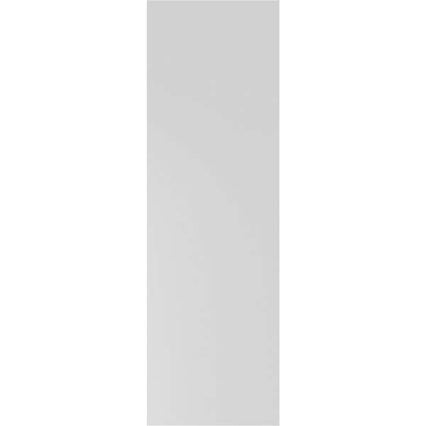 Ekena Millwork True Fit PVC Two Equal Raised Panel Shutters, Peaceful Blue, 18W x 59H, PR - TFP101RPF18X059SB