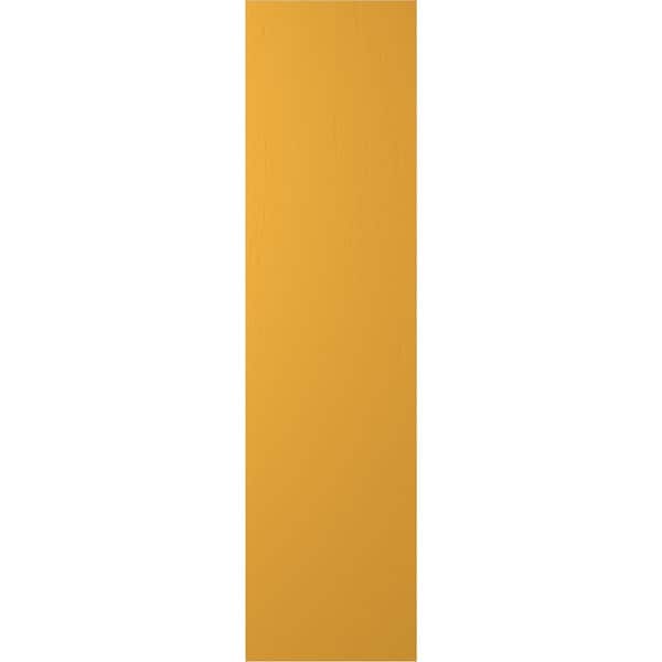 Ekena Millwork Americraft 4-Board Exterior Wood Joined Board-n-Batten Shutters w/ End Batten, ARW103BB414X42TUH, PR - ARW103BB414X42TUH