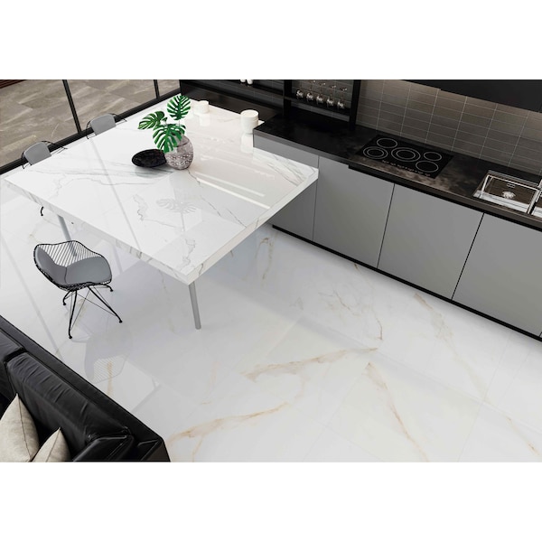 Msi Monza Marbello SAMPLE Polished Porcelain Floor And Wall Tile - ZOR-PT-0573-SAM