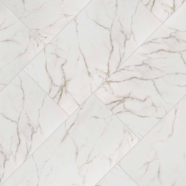 Msi Kaya Calacatta Lucca SAMPLE Polished Porcelain Floor And Wall Tile - ZOR-PT-0383-SAM