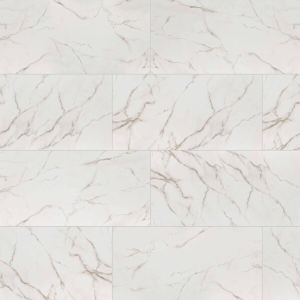 Msi Kaya Calacatta Lucca SAMPLE Polished Porcelain Floor And Wall Tile - ZOR-PT-0383-SAM