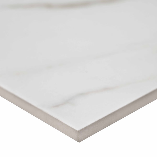Msi Kaya Calacatta Lucca SAMPLE Polished Porcelain Floor And Wall Tile - ZOR-PT-0383-SAM
