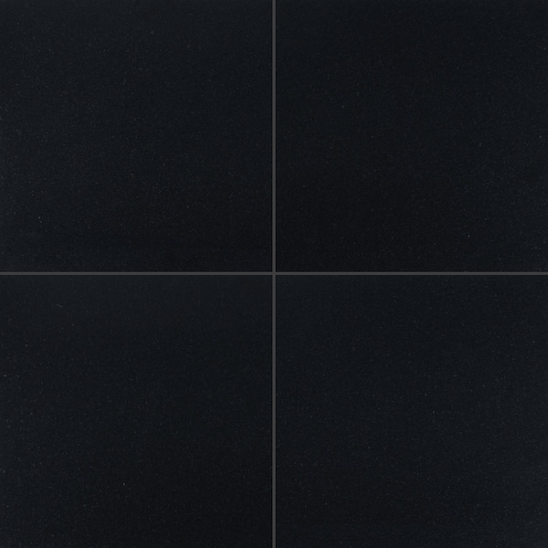 Msi Premium Black SAMPLE Honed Granite Floor And Wall Tile - ZOR-NS-0078-SAM