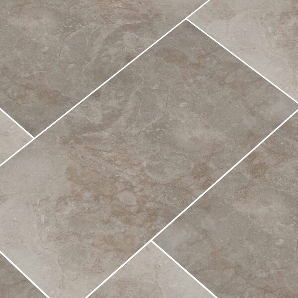 Msi Ansello Gray SAMPLE Glazed Ceramic Floor And Wall Tile - ZOR-PT-0231-SAM