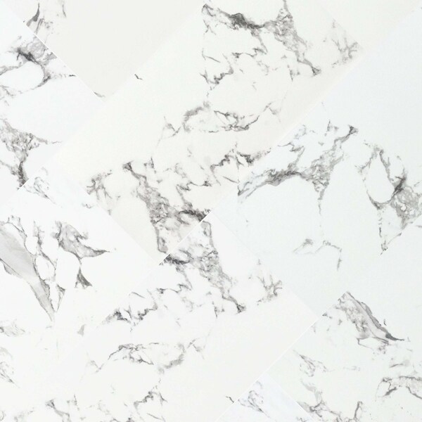 Msi Pietra Statuario SAMPLE Polished Porcelain Floor And Wall Tile - ZOR-PT-0602-SAM