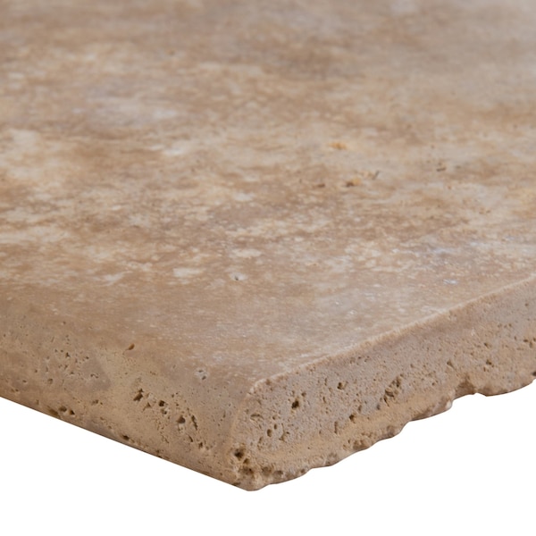 Msi Tuscany Beige 12 in.  X 24 in.  Honed Travertine Pool Coping - ZOR-LSC-0084