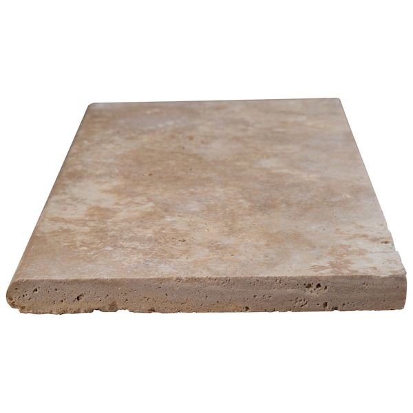Msi Tuscany Beige 12 in.  X 24 in.  Honed Travertine Pool Coping - ZOR-LSC-0084