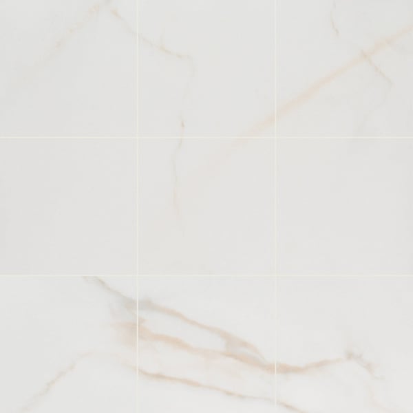 Msi Adella Calacatta 18 in. x 18 in. Matte Porcelain Floor and Wall Tile, 5PK - ZOR-PT-0616
