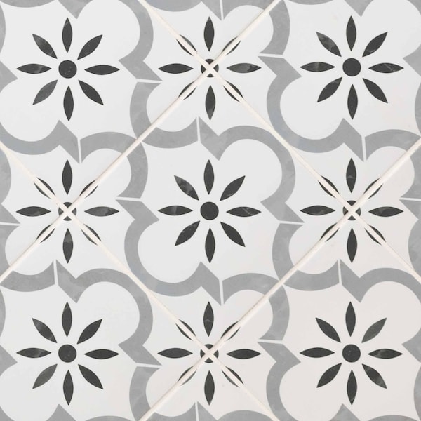 Msi Kenzzi Azila 8 In. X 8 In. Glazed Porcelain Floor And Wall Tile, 12PK - ZOR-PT-0509