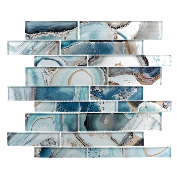 Andova Tiles ANDOVA TILES Myst Glass Mosaic Tile - ANDMYS243