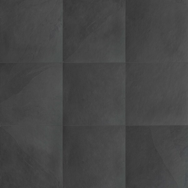 Msi Montauk Black 16 In. X 16 In. Gauged Slate Floor And Wall Tile, 5PK - ZOR-NS-0016
