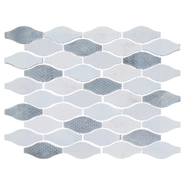 Andova Tiles ANDOVA TILES Annabelle Arabesque Mosaic Wall Tile - ANDANN263