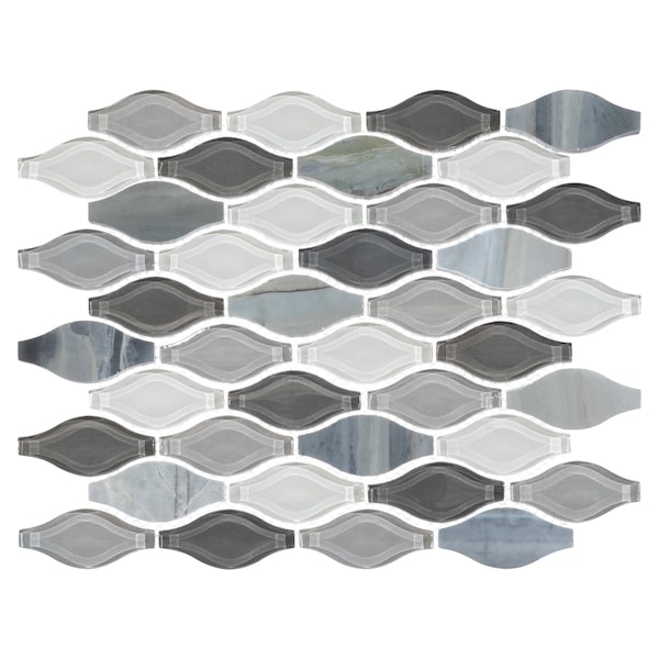 Andova Tiles ANDOVA TILES Annabelle Arabesque Mosaic Wall Tile - ANDANN263