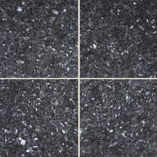Msi Blue Pearl 12 In. X 12 In. Polished Granite Floor And Wall Tile, 5PK - ZOR-NS-0049