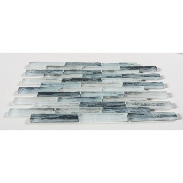 Andova Tiles SAMPLE Giovan 1 x 4 Glass Brick Joint Mosaic Tile - SAM-ANDGIO401