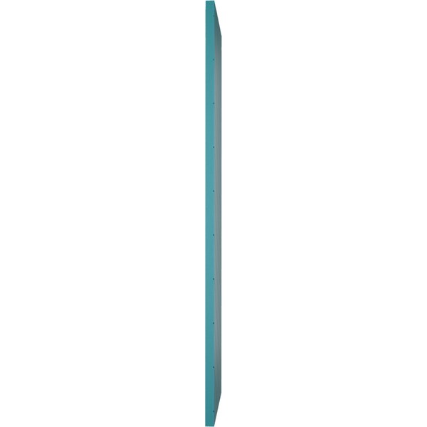 Ekena Millwork 12W x 57H True Fit PVC Diagonal Slat Modern Style Fixed Mount Shutters, Antigua, PR - TFP001DG12X057AN
