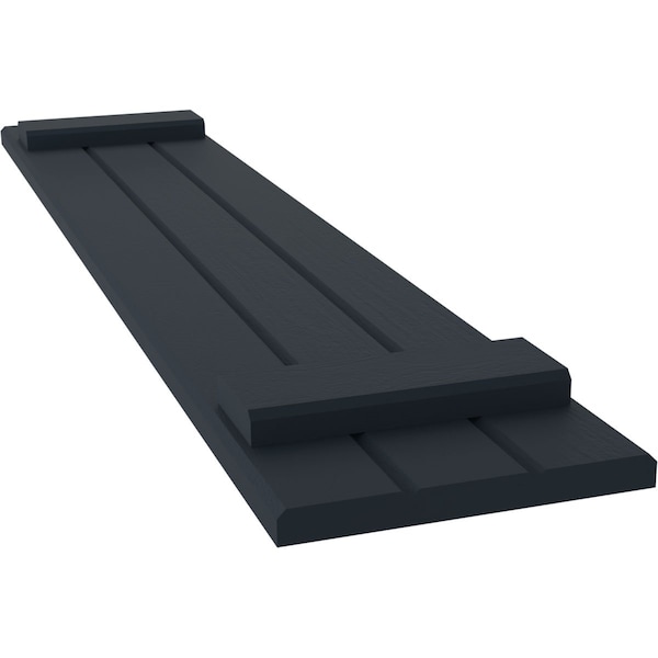 Ekena Millwork Americraft 3-Board (2 Batten) Exterior Real Wood Joined Board-n-Batten Shutters, ARW101BB311X31OBH, PR - ARW101BB311X31OBH