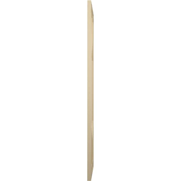 Ekena Millwork True Fit PVC Shaker Fixed Mount Shutters, Natural Twine, 15W x 62H, PR - TFP001SK15X062NT