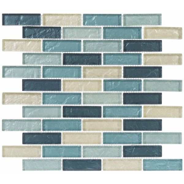 Andova Tiles SAMPLE Pristine 1 x 3 Glass Brick Joint Mosaic Tile - SAM-ANDPRI517
