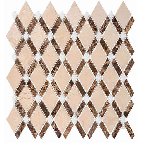 Andova Tiles SAMPLE Victory 2 W x 3 L Novelty Mosaic Wall  Floor Tile - SAM-ANDVIC583