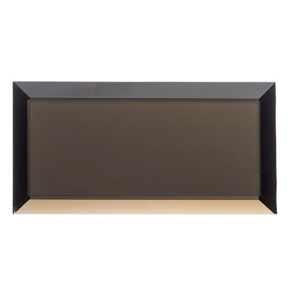 Andova Tiles ANDOVA TILES Vega 3" x 6" Beveled Glass Metal Look Subway Tile,  - ANDVEG172