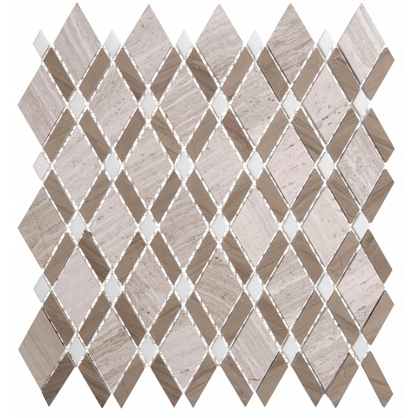 Andova Tiles SAMPLE Victory 2 W x 3 L Novelty Mosaic Wall  Floor Tile - SAM-ANDVIC582