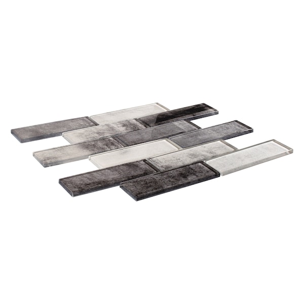 Andova Tiles SAMPLE Migdal 2 x 6 Glass Brick Joint Mosaic Tile - SAM-ANDMIG230