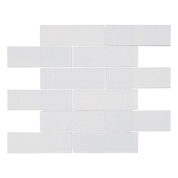 Andova Tiles SAMPLE Migdal 2 x 6 Glass Brick Joint Mosaic Tile - SAM-ANDMIG230