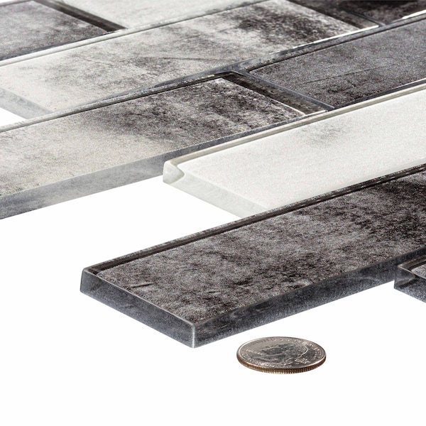Andova Tiles SAMPLE Migdal 2 x 6 Glass Brick Joint Mosaic Tile - SAM-ANDMIG230