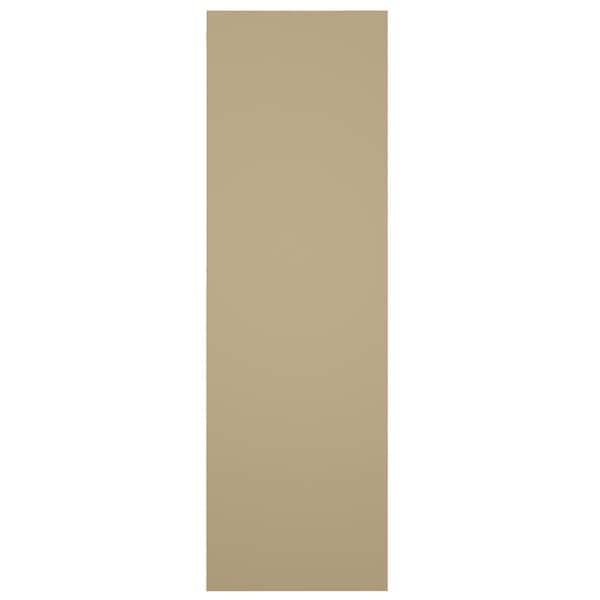 Ekena Millwork True Fit PVC Single Panel Herringbone Modern Style Fixed Mount Shutters, Natural Twine, 15W x 57H, PR - TFP001HB15X057NT